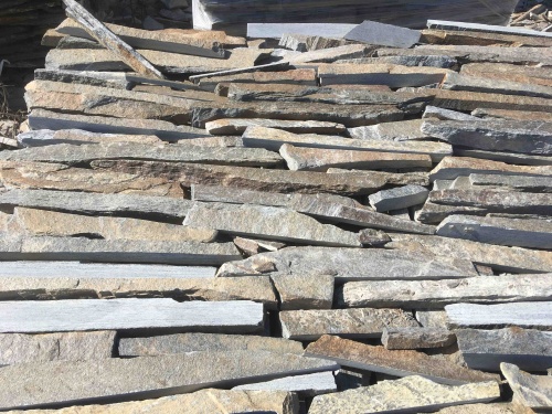 Горбушка златолит мультиколор для облицовки купить в Камчатском крае