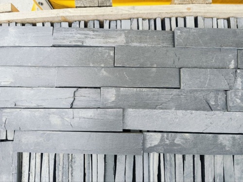 Плитка чёрная из натурального камня фасадная 30 см * 5 см, толщина 7 мм -30 мм купить в Камчатском крае