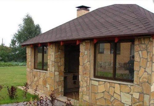 Плитняк златолит жёлтый золотистый для фасада 1,5-3см купить в Камчатском крае