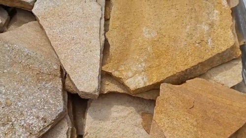 Плитняк златолит жёлтый для цоколя купить в Камчатском крае