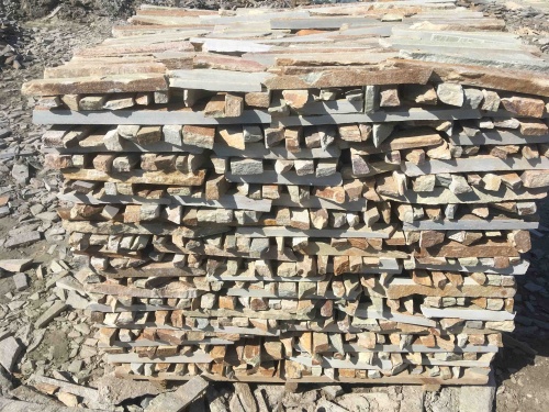 Горбушка златолит золотистый для облицовки купить в Камчатском крае