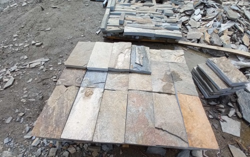 Плитка пилёная златолит Уральский для фасада купить в Камчатском крае