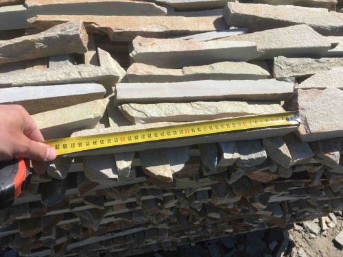 Горбушка златолит золотистый для облицовки купить в Камчатском крае